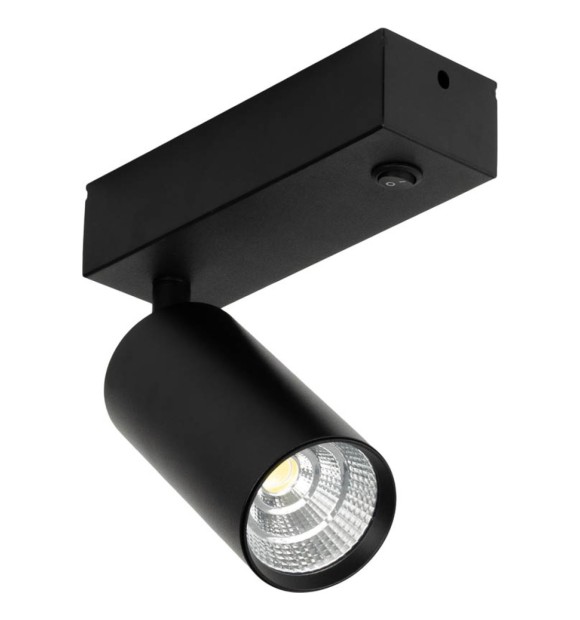 Spot LED Kabo 10W IP20 negru Erste, interior decorativ