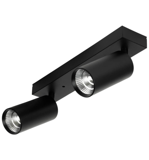 Spot LED Kabo 15W IP20 negru, LED integrat, Erste