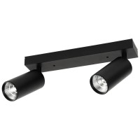 Spot LED Kabo 15W IP20 negru, LED integrat, Erste - ambalaj