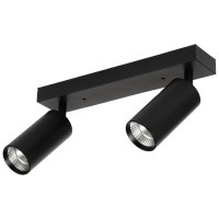 Spot LED Kabo 15W IP20 negru, LED integrat, Erste - imagine 6