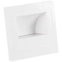 Spot Treapta LED 1W IP20 Erste, alb, lumina ambientala discreta - vedere laterala