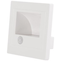 Spot LED treapta Erste 1W IP20 cu senzor PIR de miscare, alb - vedere laterala