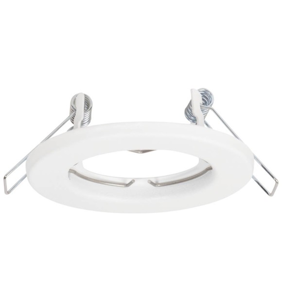 Rama spot Italian Pluton GU10 81x65mm ovala, alb Metsan