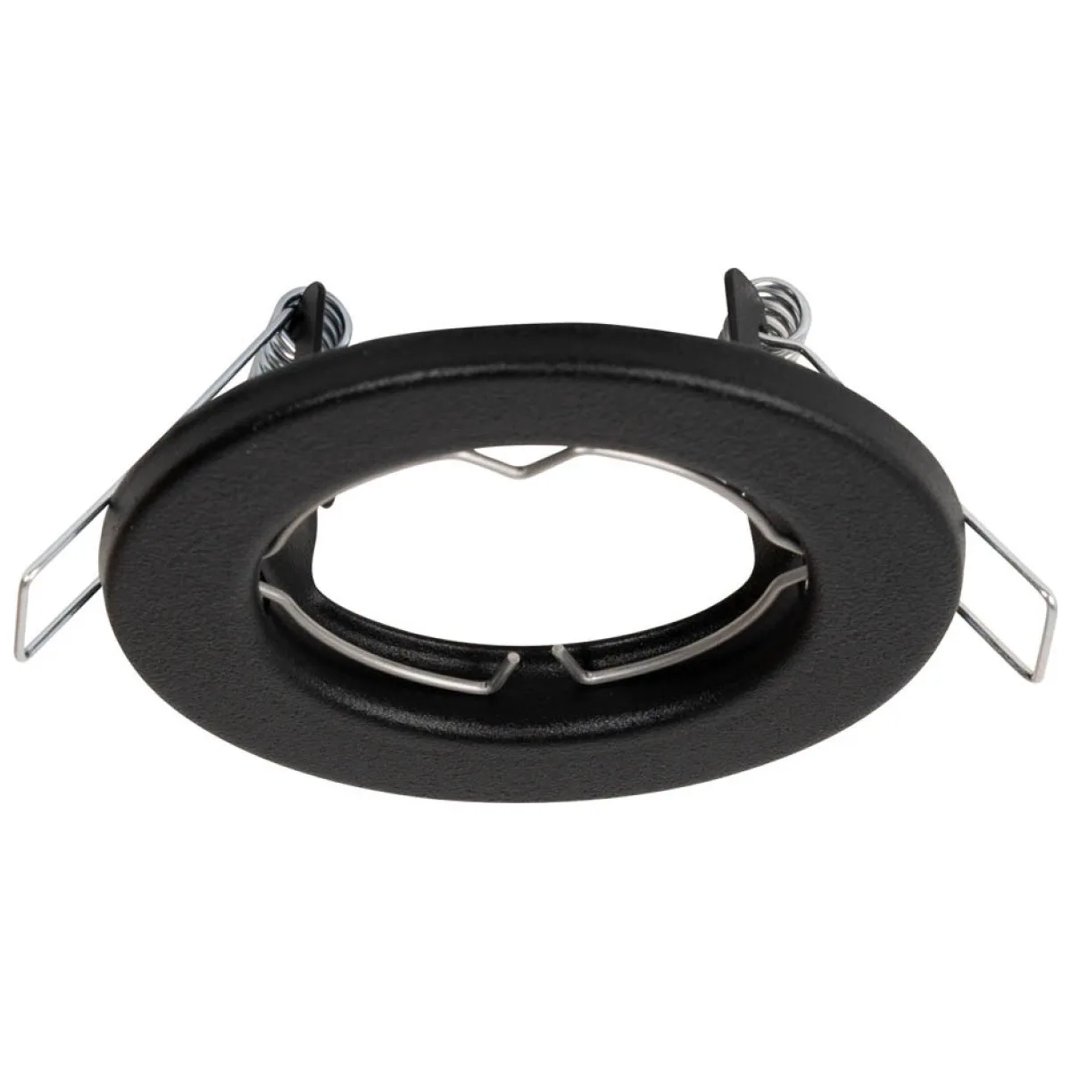 Rama spot incastrabil Italian Pluton GU10 81x65mm, negru Metsan