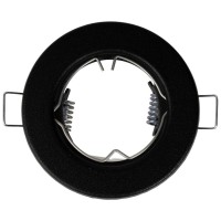 Rama spot incastrabil Italian Pluton GU10 81x65mm, negru Metsan - ambalaj