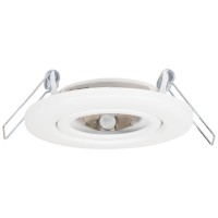 Rama spot Big Pluton GU10 81x75mm rotunda, alba, Metsan