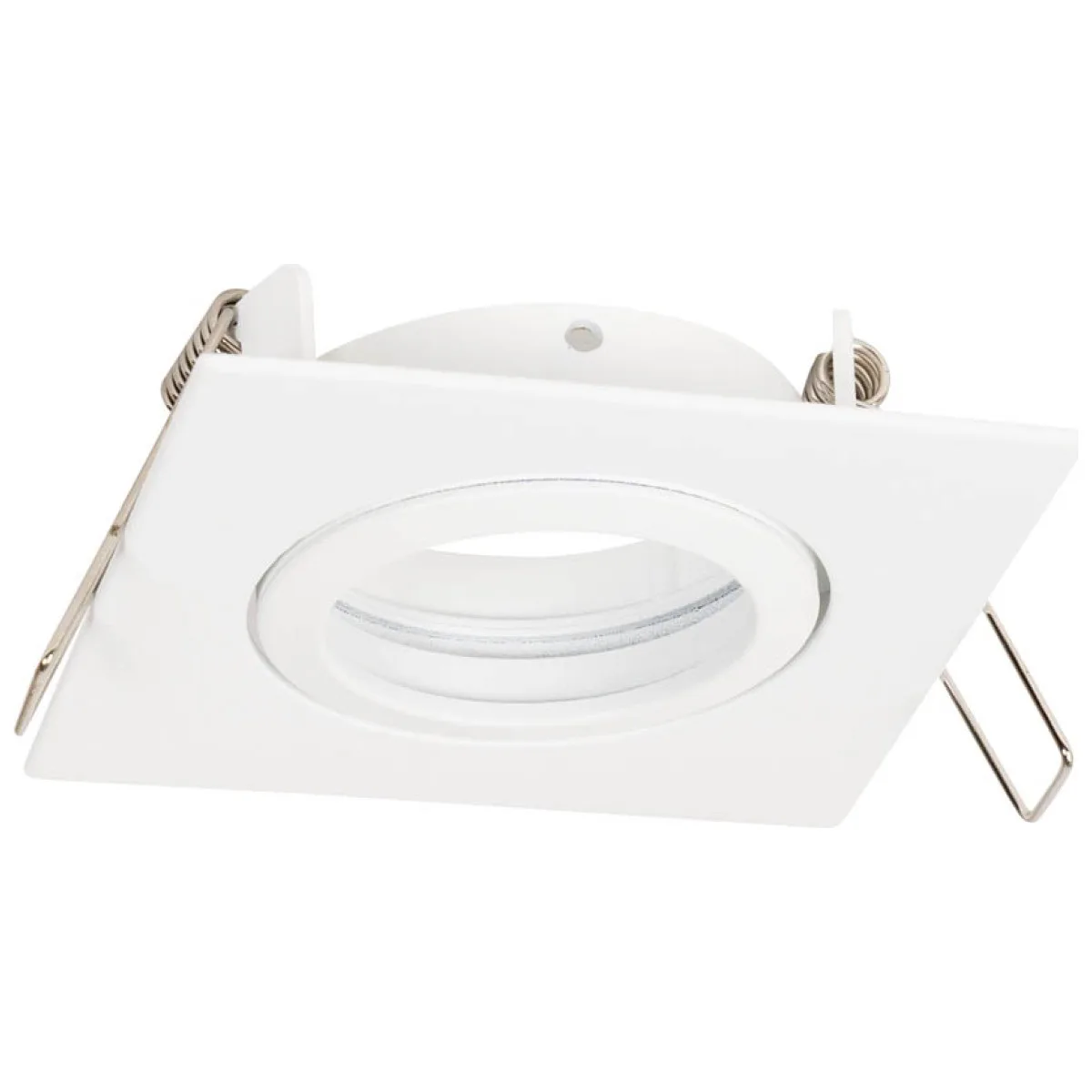 Rama spot incastrabila Azer GU10 patrat 85x85mm, alb, Metsan