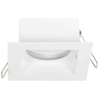 Rama spot Zara incastrabila 1xGU10, 100x90mm, alb, Metsan - detaliu