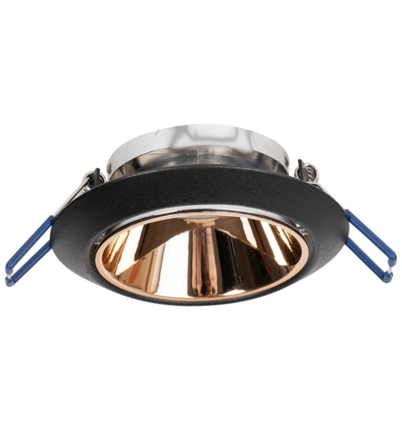 Rama spot Draco GU10 patrat 87x85mm, negru, Metsan