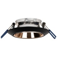 Rama spot Draco GU10 patrat 87x85mm, negru, Metsan - ambalaj