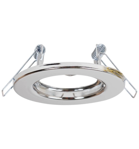 Rama spot incastrabil Italian Pluton GU10 81x65mm crom satin