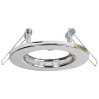 Rama spot incastrabil Italian Pluton GU10 81x65mm crom satin