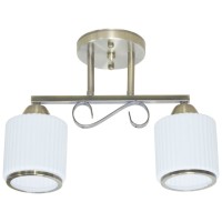 Lustra Milky 2xE27 IP20, alama si alb, 35x25.5 cm, Erste