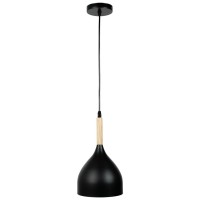 Pendul Player negru 1xE27, metal si sticla, 17x100 cm, IP20