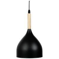 Pendul Player negru 1xE27, metal si sticla, 17x100 cm, IP20 - detaliu