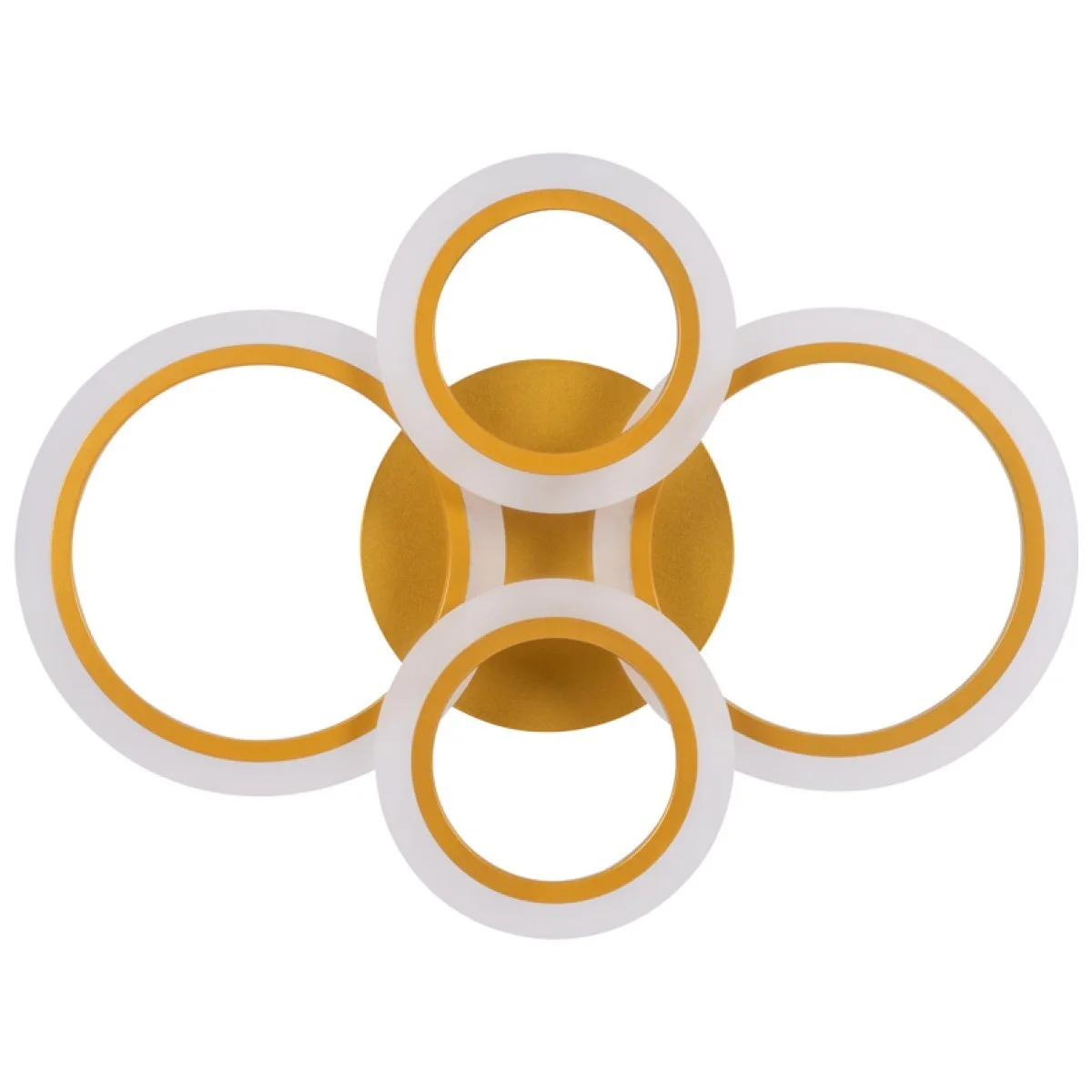 Lustra Oro LED 52W 56cm 3000-6500K CCT auriu, telecomanda