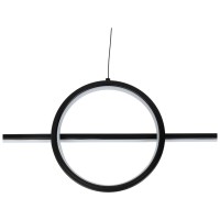 Pendul Hera LED 40W 3CCT 2800lm 100x100cm IP20, negru, Erste - ambalaj