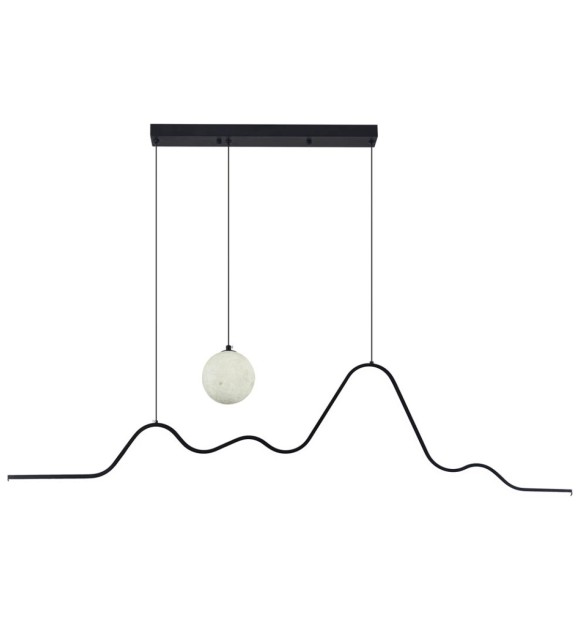 Pendul liniar Hades LED 26W 3CCT 120cm negru, Erste