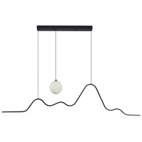 Pendul liniar Hades LED 26W 3CCT 120cm negru, Erste