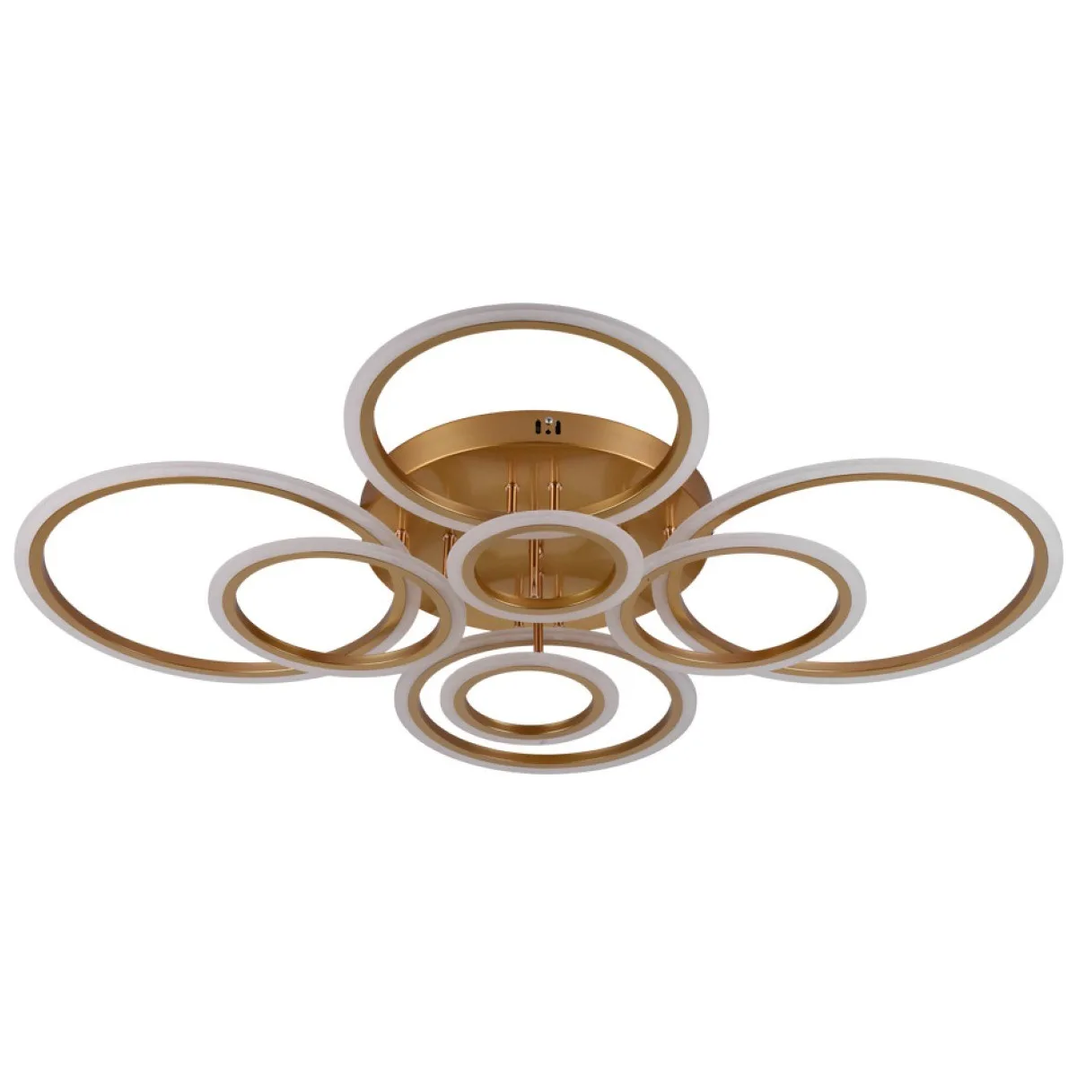 Lustra Glovy LED 125W 3CCT 7500lm 100x80cm auriu dimabila Erste