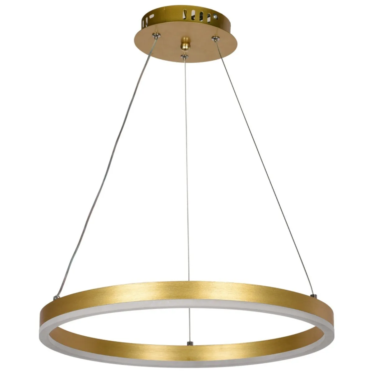 Pendul rotund LED 30W 3CCT 2100lm 40cm auriu Erste