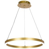 Pendul rotund LED 30W 3CCT 2100lm 40cm auriu Erste - vedere laterala