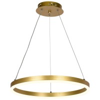 Pendul rotund LED 30W 3CCT 2100lm 40cm auriu Erste - detaliu