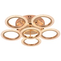 Lustra Bright LED 60W 3CCT 5800lm 52cm auriu, Erste - ambalaj