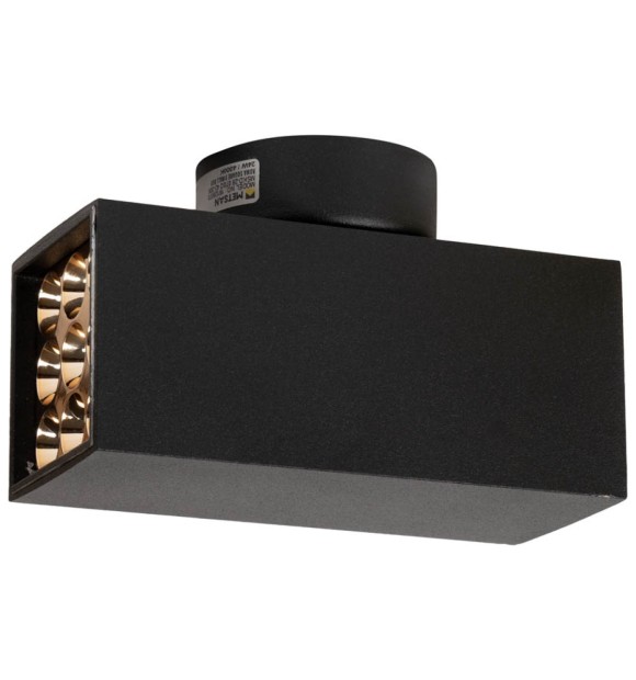 Aplica LED Roma 24W 4000K alb natural, 16 cm, argintiu+cupru