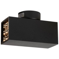 Aplica LED Roma 24W 4000K alb natural, 16 cm, argintiu+cupru