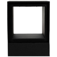 Aplica LED Fumany 8W 4000K IP20, 13x10 cm, negru + cupru, Metsan - detaliu