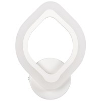 Aplica Agata LED 12W 3CCT 2700/4000/6500K 23 cm, alba