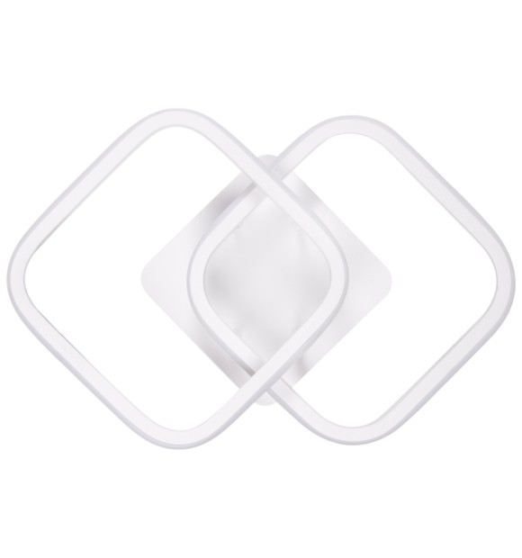 Aplica LED Aria 28W 3CCT ON/OFF, 33x26 cm, alba, Erste