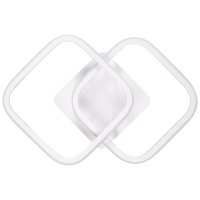 Aplica LED Aria 28W 3CCT ON/OFF, 33x26 cm, alba, Erste
