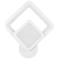 Aplica LED Odin 25W 3CCT 2700/4000/6500K 26x29cm alba Erste