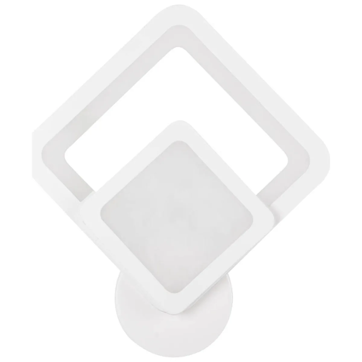 Aplica LED Odin 25W 3CCT 2700/4000/6500K 26x29cm alba Erste