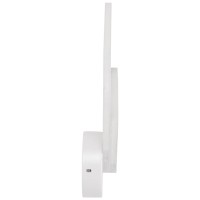Aplica LED Odin 25W 3CCT 2700/4000/6500K 26x29cm alba Erste - ambalaj