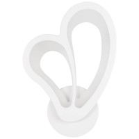 Aplica LED Loki 16W 3CCT 2700-6500K, 19x26 cm, alb, Erste