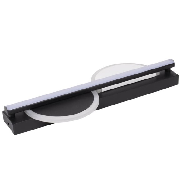 Aplica LED Zuleya 24W 3CCT 40cm IP20, negru, Erste