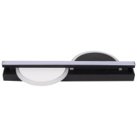 Aplica LED Zuleya 24W 3CCT 40cm IP20, negru, Erste - detaliu