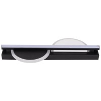 Aplica LED Zuleya 24W 3CCT 40cm IP20, negru, Erste - ambalaj