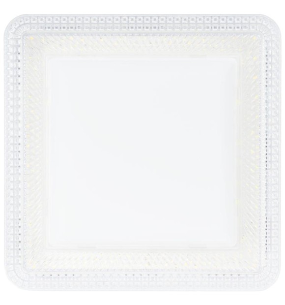Aplica LED Viva 22W 6500K patrata 18cm IP20 alb, Homelight
