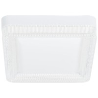 Aplica LED Viva 22W 6500K patrata 18cm IP20 alb, Homelight - vedere laterala