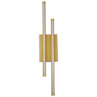 Aplica LED Flame 30W 3CCT 850lm IP20 50.5cm auriu, Erste