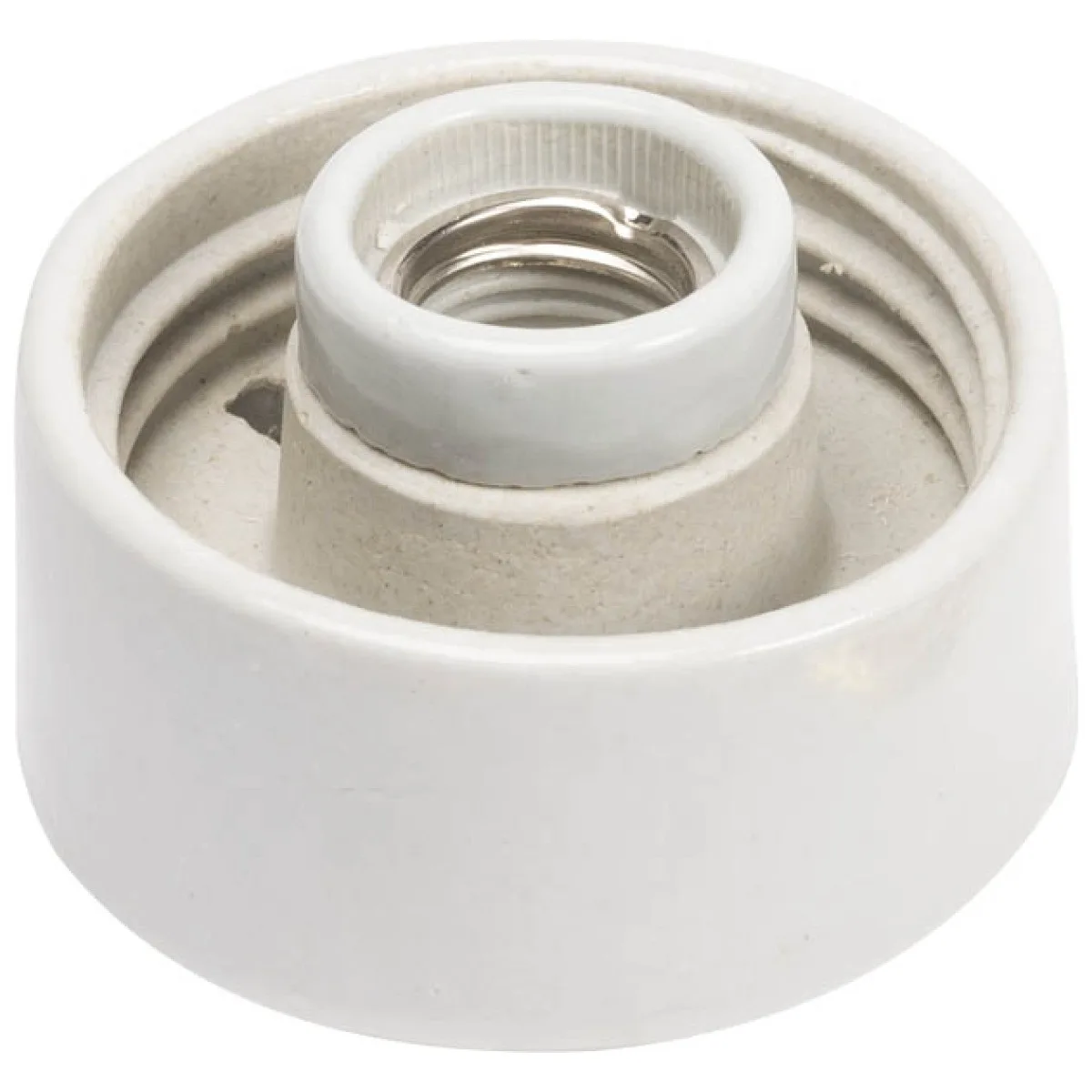Aplica Ceramica Dreapta alba, 1xE27 40W, perete interior, Erste