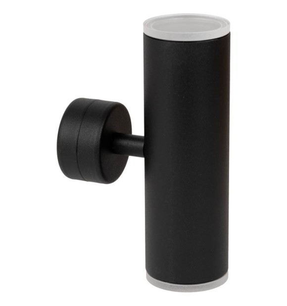 Aplica Messe 2xGU10 IP20, negru, aluminiu, 17.5 cm, Metsan