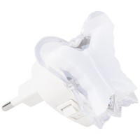 Lampa de Veghe LED 3x0.1W Albastru, Priza, IP20, 5x7.5cm - ambalaj