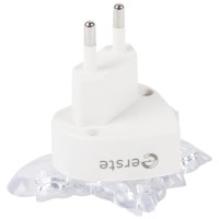 Lampa de Veghe LED Erste 3x0.1W Verde, priza, IP20, 5x7.5 cm - detaliu