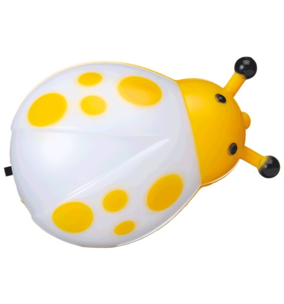Lampa de Veghe LED Climbo 4x0.1W Galben, Priza, IP20