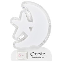 Lampa de Veghe LED Erste 4x0.1W Multicolor, plastic ABS, IP20